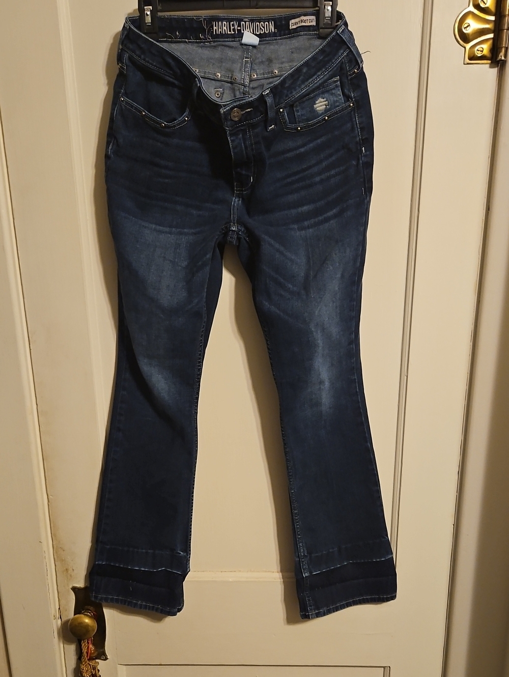 Harley-Davidson Women's Dark Indigo Bootcut Jeans